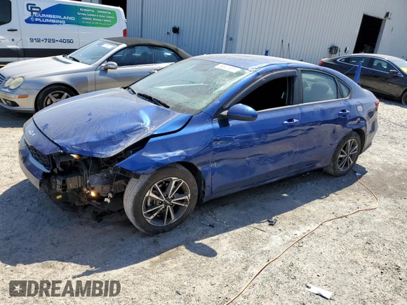 2022 Kia Forte LXS with VIN 3KPF24ADXNE463839, listed as a Copart auction lot 50041655 with 38,059 mi miles and Non Repairable. Bid and sale history available at DreamBid. Image 1.