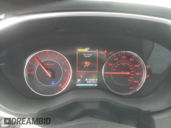 2017 Subaru Impreza Special Sports z VIN 4S3GTAK62H3722772, wystawiony jako Copart lot #54730415 z przebiegiem 69 230 mil mil oraz Szkoda całkowita • Salvage title. Historia ofert i sprzedaży dostępna na DreamBid. Obrazek 9.