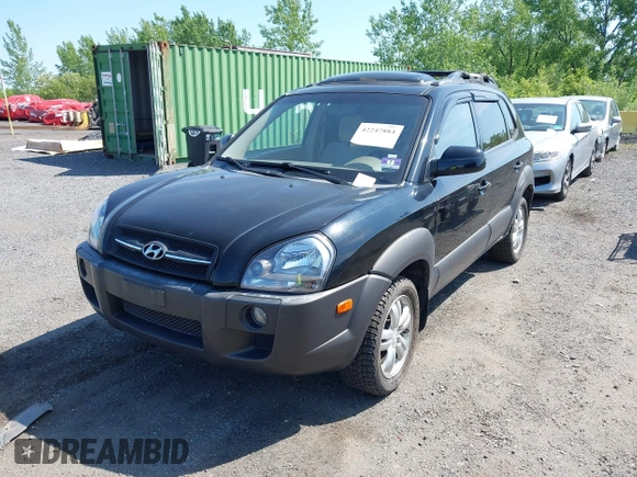 2006 Hyundai Tucson GLS with VIN KM8JN72DX6U324407, listed as a IAAI auction lot 42247884 with 188,911 mi miles and . Bid and sale history available at DreamBid. Image 2.