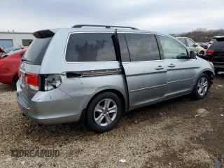 2008 Honda Odyssey Touring with VIN 5FNRL38908B017736, listed as a Copart auction lot 50796595 with 195,069 mi miles and Salvage Title. Bid and sale history available at carsss.com. Image 3.