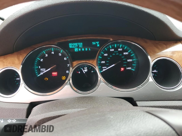 2011 Buick Enclave CXL-1 with VIN 5GAKRBED0BJ344688, listed as a Copart auction lot 48422425 with 96,627 mi miles and Salvage Title. Bid and sale history available at carsss.com. Image 9.