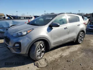 2020 Kia Sportage S with VIN KNDP6CAC9L7787114, listed as a Copart auction lot 42422895 with 0 mi miles and Salvage Title. Bid and sale history available at carsss.com. Image 1.