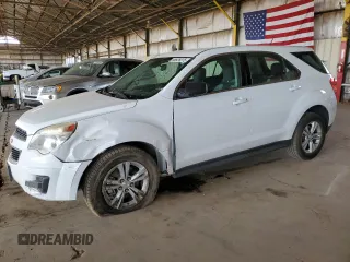 2013 Chevrolet Equinox LS z VIN 2GNALBEK2D1146998, wystawiony jako Copart lot #58529275 z przebiegiem 113 402 mil mil oraz Szkoda całkowita • Salvage title. Historia ofert i sprzedaży dostępna na DreamBid. Obrazek 1.