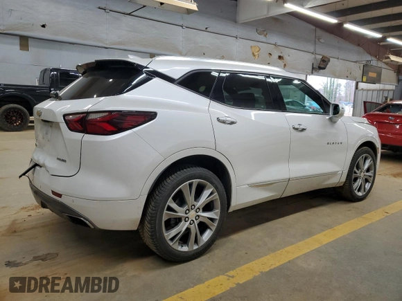 2020 Chevrolet Blazer Premier with VIN 3GNKBFRS0LS662742, listed as a Copart auction lot 41563495 with 78,379 mi miles and Salvage title. Bid and sale history available at DreamBid. Image 3.