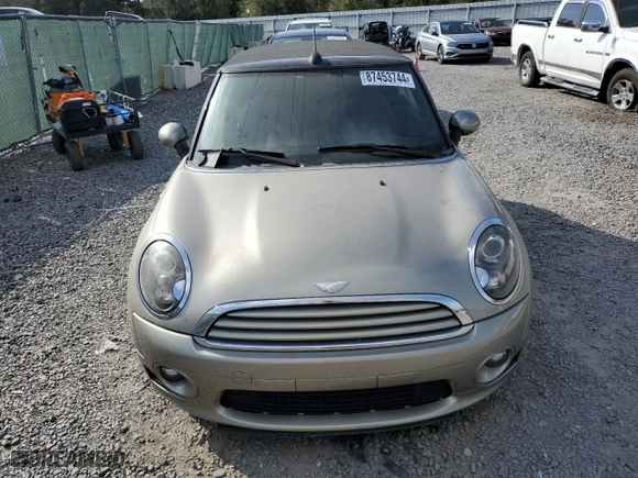 2011 MINI Cooper Convertible with VIN WMWZN3C5XBT132988, listed as a Copart auction lot 87453744 with 67,197 mi miles and Salvage Title. Bid and sale history available at carsss.com. Image 5.
