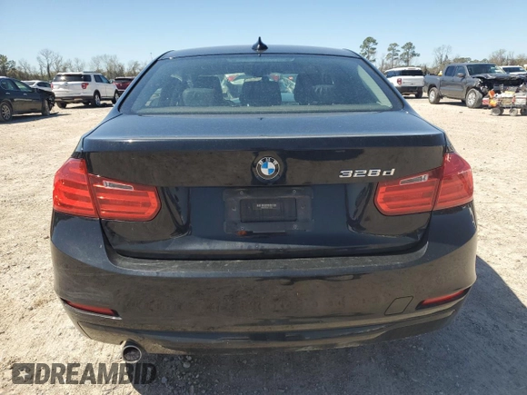 2014 BMW 3 Series 328d with VIN WBA3D3C50EK157059, listed as a Copart auction lot 48498525 with 91,321 mi miles and Salvage Title. Bid and sale history available at carsss.com. Image 6.