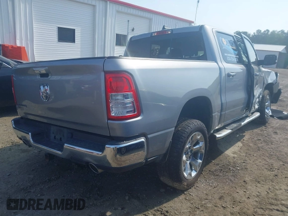 2019 Ram 1500 Big Horn с VIN 1C6RREFT1KN684047, выставлен на аукционе IAAI как лот 42016252 с пробегом 131 084 миль миль и . История ставок и продаж доступна на DreamBid. Изображение 4.