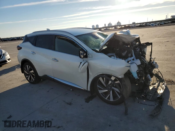 2023 Nissan Murano SL with VIN 5N1AZ2CJ5PC102909, listed as a Copart auction lot 42674034 with Not Provided miles and Salvage Title. Bid and sale history available at DreamBid. Image 4.