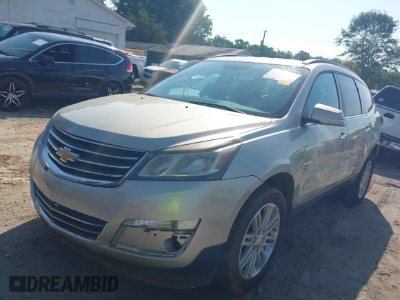 2015 Chevrolet Traverse LT with VIN 1GNKRGKDXFJ236009, listed as a IAAI auction lot 42076239 with Not Provided miles. Bid and sale history available at carsss.com. Image 21.