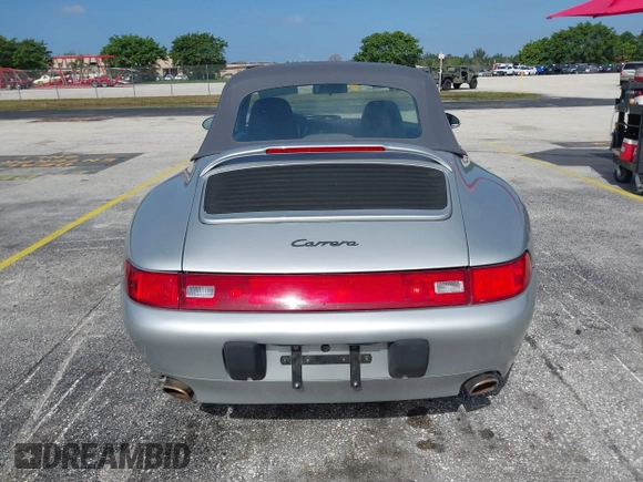 1998 Porsche 911 Carrera with VIN WP0CA2992WS340996, listed as a IAAI auction lot 42002177 with 47,222 mi miles. Bid and sale history available at carsss.com. Image 16.
