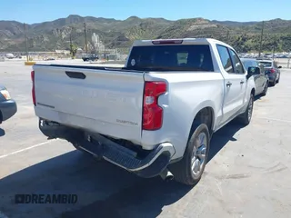 2020 Chevrolet Silverado 1500 Custom with VIN 1GCPWBEH1LZ296153, listed as a IAAI auction lot 41868438 with 115,232 mi miles. Bid and sale history available at carsss.com. Image 4.