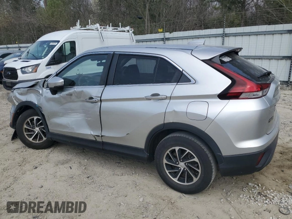 2022 Mitsubishi Eclipse Cross ES z VIN JA4ATUAA4NZ003698, wystawiony jako Copart lot #50914255 z przebiegiem 87 098 mil mil oraz Szkody całkowita. Historia ofert i sprzedaży dostępna na DreamBid. Obrazek 2.