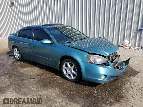 2002 Nissan Altima SE with VIN 1N4BL11DX2C146405, listed as a Copart auction lot 74374154 with 0 mi miles and Salvage Title. Bid and sale history available at carsss.com. Image 4.