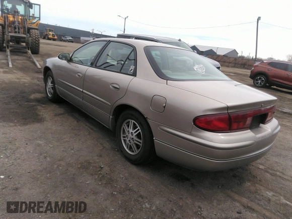 2002 Buick Regal LS with VIN 2G4WB55K921301171, listed as a IAAI auction lot 41964793 with 0 mi miles. Bid and sale history available at carsss.com. Image 3.