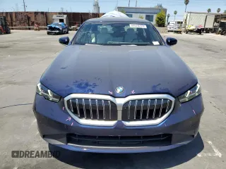2024 BMW 5 Series 530i with VIN WBA43FJ06RCR00808, listed as a Copart auction lot 60520224 with 4,803 mi miles and Salvage Title. Bid and sale history available at carsss.com. Image 5.
