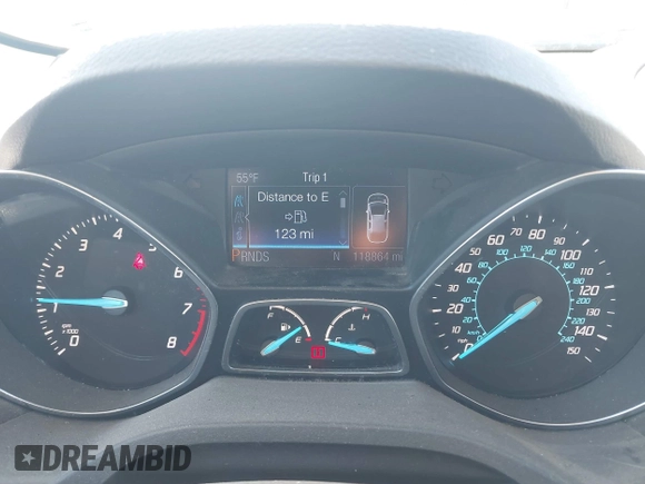 2013 Ford Escape Titanium with VIN 1FMCU0J96DUA71857, listed as a IAAI auction lot 41877003 with 118,864 mi miles and . Bid and sale history available at carsss.com. Image 7.