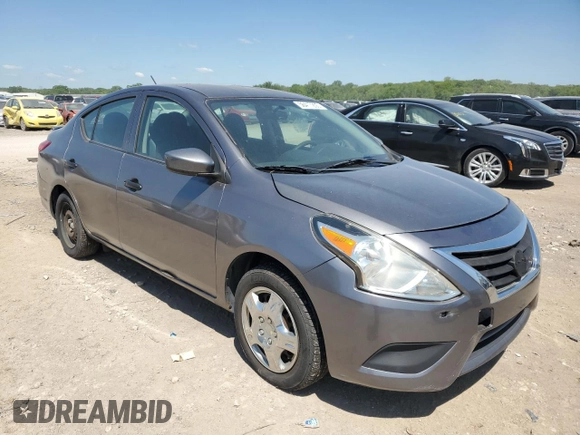 2017 Nissan Versa S Plus z VIN 3N1CN7AP7HL843570, wystawiony jako Copart lot #56417205 z przebiegiem Nie podano mil oraz Czysty tytuł • Clean title. Historia ofert i sprzedaży dostępna na DreamBid. Obrazek 4.