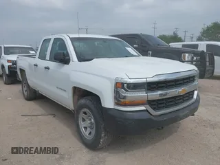 2019 Chevrolet Silverado 1500 Work Truck with VIN 2GCVKNEC8K1160649, listed as a IAAI auction lot 41895504 with 65,668 mi miles and . Bid and sale history available at DreamBid. Image 1.