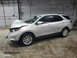 2019 Chevrolet Equinox LT z VIN 2GNAXKEV7K6207728, wystawiony jako Copart lot #52158665 z przebiegiem 102 386 mil mil oraz Czysty tytuł • Clean title. Historia ofert i sprzedaży dostępna na DreamBid. Obrazek 1.