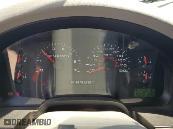 2006 Ford F-150 XLT with VIN 1FTRW02W56KC82964, listed as a Copart auction lot 60256395 with 154,526 mi miles and Salvage title. Bid and sale history available at DreamBid. Image 9.