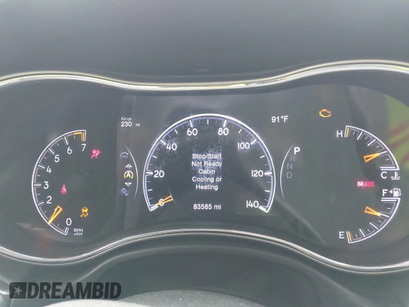 2018 Jeep Grand Cherokee Laredo with VIN 1C4RJFAG4JC303222, listed as a IAAI auction lot 42276244 with 83,585 mi miles and . Bid and sale history available at DreamBid. Image 7.