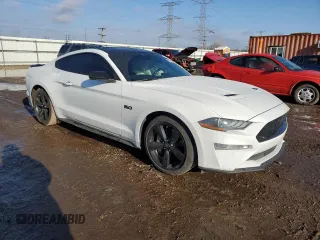 2022 Ford Mustang GT z VIN 1FA6P8CF0N5149979, wystawiony jako Copart lot #48430095 z przebiegiem 33 523 mil mil oraz Szkody całkowita. Historia ofert i sprzedaży dostępna na DreamBid. Obrazek 4.