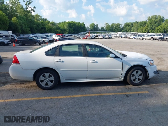 2011 Chevrolet Impala LT Fleet with VIN 2G1WG5EK8B1162844, listed as a IAAI auction lot 42636721 with 174,843 mi miles and . Bid and sale history available at DreamBid. Image 13.