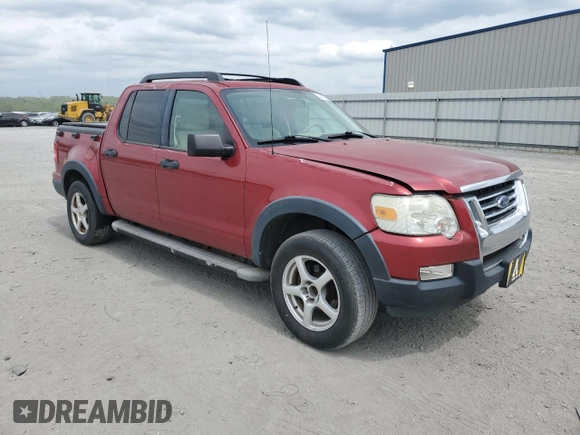 2007 Ford Explorer Sport Trac XLT with VIN 1FMEU51K97UA20995, listed as a Copart auction lot 52847805 with 113,950 mi miles and Clean title. Bid and sale history available at DreamBid. Image 4.