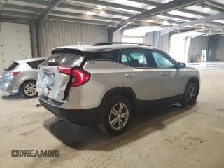 2018 GMC Terrain SLE z VIN 3GKALTEV4JL246849, wystawiony jako Copart lot #55416775 z przebiegiem 134 823 mil mil oraz Szkoda całkowita • Salvage title. Historia ofert i sprzedaży dostępna na DreamBid. Obrazek 3.