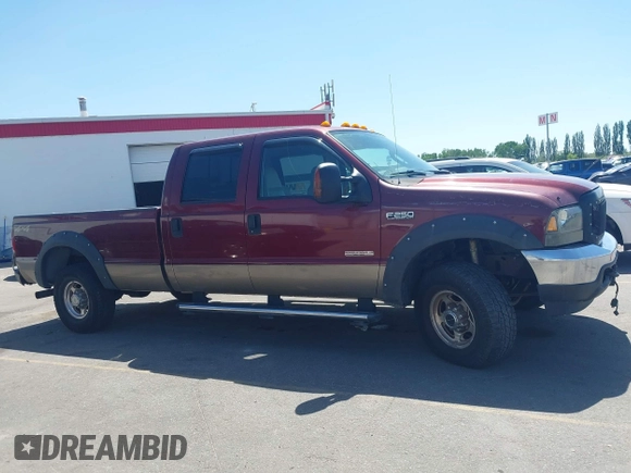 2004 Ford F-250 XL with VIN 1FTNW21PX4EC52777, listed as a IAAI auction lot 42219119 with 192,181 mi miles and . Bid and sale history available at DreamBid. Image 13.