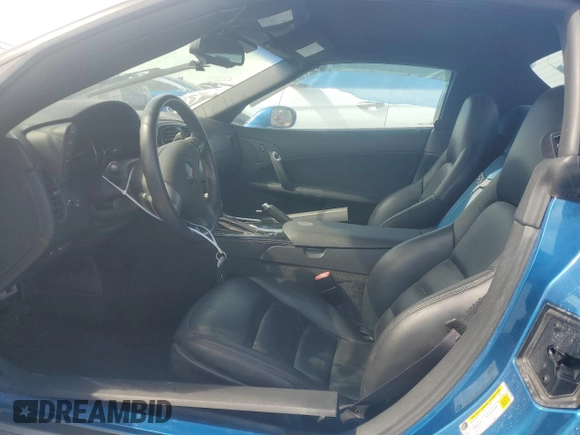 2015 Chevrolet Corvette Z06 3LZ with VIN 1G1YU3D66F5607211, listed as a Copart auction lot 76238254 with 14,268 mi miles and Salvage Title. Bid and sale history available at carsss.com. Image 7.