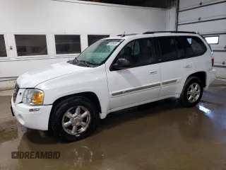 2005 GMC Envoy SLE z VIN 1GKDT13S452360609, wystawiony jako Copart lot #56188495 z przebiegiem 180 046 mil mil oraz Szkoda całkowita • Salvage title. Historia ofert i sprzedaży dostępna na DreamBid. Obrazek 1.
