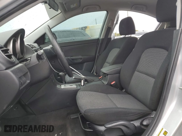 2008 Mazda 3 i Sport with VIN JM1BK12F181834357, listed as a Copart auction lot 46670165 with 52,411 mi miles and Clean Title. Bid and sale history available at DreamBid. Image 7.