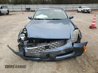 2005 Infiniti G35 Coupe with VIN JNKCV54E35M419783, listed as a Copart auction lot 41836925 with 106,608 mi miles and Salvage Title. Bid and sale history available at carsss.com. Image 5.