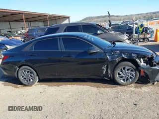 2024 Hyundai Elantra SEL with VIN KMHLM4DG4RU760241, listed as a IAAI auction lot 41849753 with 5,111 mi miles. Bid and sale history available at carsss.com. Image 14.
