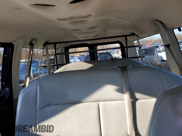 2008 Ford Econoline Passenger XL with VIN 1FBNE31LX8DB16560, listed as a Copart auction lot 80282833 with Not Provided miles and Salvage Title. Bid and sale history available at DreamBid. Image 10.