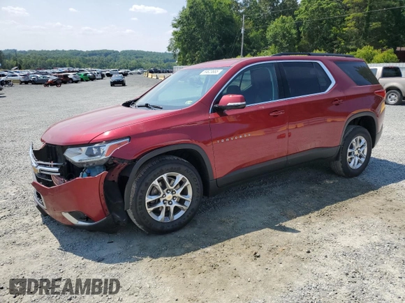 2020 Chevrolet Traverse LT Cloth с VIN 1GNERGKW3LJ125604, выставлен на аукционе Copart как лот 59623665 с пробегом 97 797 миль миль и Списание • Salvage title. История ставок и продаж доступна на DreamBid. Изображение 1.