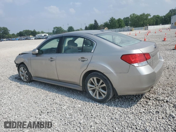 2014 Subaru Legacy Premium with VIN 4S3BMCD61E3023838, listed as a Copart auction lot 57621505 with 171,056 mi miles and Salvage title. Bid and sale history available at DreamBid. Image 2.