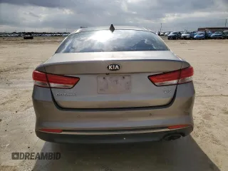 2016 Kia Optima EX with VIN 5XXGU4L34GG068925, listed as a Copart auction lot 84933684 with 108,314 mi miles and Salvage Title. Bid and sale history available at carsss.com. Image 6.