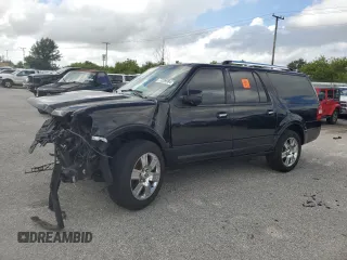 2010 Ford Expedition EL Limited with VIN 1FMJK1K5XAEB69861, listed as a Copart auction lot 77339984 with Not Provided miles and Salvage Title. Bid and sale history available at carsss.com. Image 1.