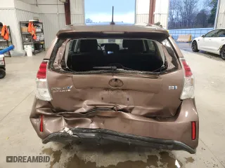 2015 Toyota Prius v Two with VIN JTDZN3EU2FJ016306, listed as a Copart auction lot 47992445 with NaN miles and Salvage Title. Bid and sale history available at carsss.com. Image 6.