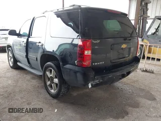 2013 Chevrolet Tahoe LS with VIN 1GNSCAE01DR121580, listed as a IAAI auction lot 41714743 with 257,616 mi miles and . Bid and sale history available at DreamBid. Image 3.