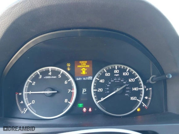 2013 Acura RDX Tech Pkg with VIN 5J8TB3H50DL010834, listed as a IAAI auction lot 41390126 with 167,332 mi miles. Bid and sale history available at carsss.com. Image 7.