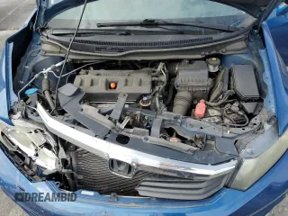 2012 Honda Civic EX with VIN 2HGFB2F80CH541919, listed as a Copart auction lot 53491455 with 82,122 mi miles and Salvage Title. Bid and sale history available at DreamBid. Image 11.