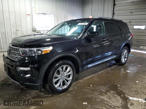2023 Ford Explorer Limited with VIN 1FMSK8FH0PGB41372, listed as a Copart auction lot 50736215 with 38,006 mi miles and Clean Title. Bid and sale history available at carsss.com. Image 1.