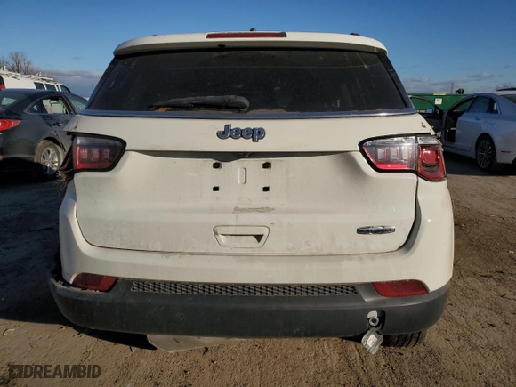 2019 Jeep Compass Latitude w/Sun/Wheel Pkg with VIN 3C4NJCBB4KT855244, listed as a Copart auction lot 83453204 with 0 mi miles and Salvage Title. Bid and sale history available at carsss.com. Image 6.