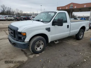 2008 Ford F-250 XL with VIN 1FTNF20588EE59156, listed as a Copart auction lot 47646605 with 270,616 mi miles and Clean title. Bid and sale history available at DreamBid. Image 1.