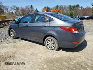2013 Hyundai Accent GLS with VIN KMHCT4AE6DU310475, listed as a Copart auction lot 53751415 with 240,883 mi miles and Clean Title. Bid and sale history available at carsss.com. Image 2.