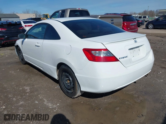 2011 Honda Civic Cpe LX with VIN 2HGFG1B60BH517070, listed as a IAAI auction lot 41983442 with 1 mi miles. Bid and sale history available at carsss.com. Image 3.
