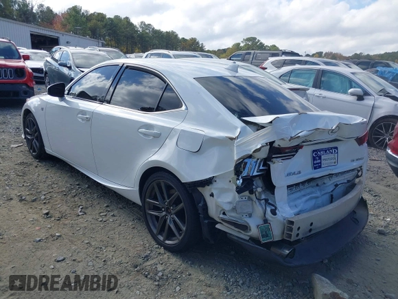 2014 Lexus IS 350 z VIN JTHBE1D20E5003596, wystawiony jako IAAI lot #40790329 z przebiegiem 132 011 mil mil oraz . Historia ofert i sprzedaży dostępna na DreamBid. Obrazek 3.